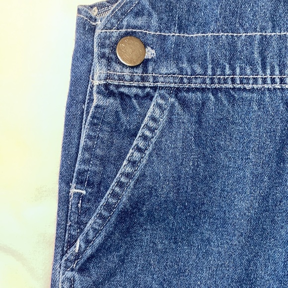 💙Vintage Girls denim coveralls , with adjustable shoulder straps. - Picture 9 of 9